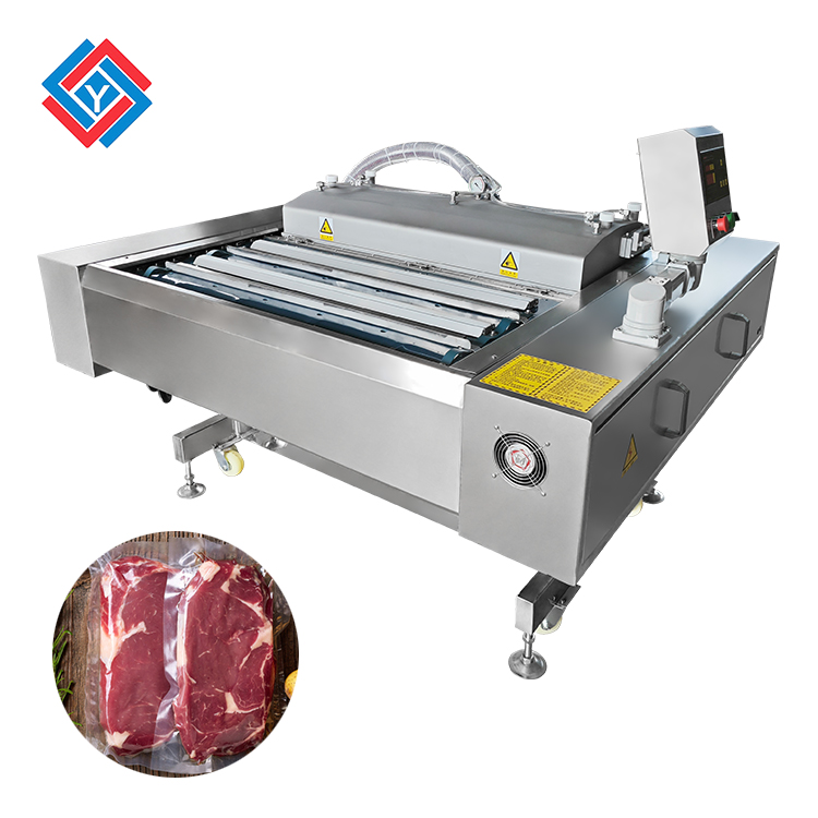 滾動(dòng)式雙封線(xiàn)真空包裝機(jī)JYB-1000